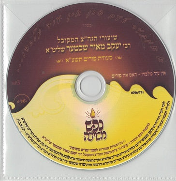 Rabbi Y.M. Schechter - Purim 5771 - Yiddish