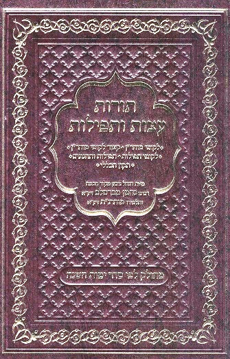 NEW!  Toros, Eitzos, And Tefilos - standard size